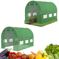 FOLIA NA TUNEL FOLIOWY OGRODOWY WIELOSEZONOWA SZKLARNIA UV 2x3,5x2m 7m2
