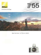 Katalog Prospekt Nikon F55 4 strony 2004 rok E