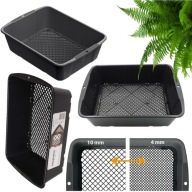 SITKO SITO OGRODOWE DO PIASKU ZIEMI PRZESIEWANIA KOMPOSTU REGULOWANE 39CM