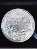 JAŚ I MAŁGOSIA SŁYNNE BAŚNIE 3 OZ 20 DOLARÓW COOK ISLANDS 2022