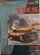 TKS Polska tankietka czołg lekki 4'98 GPM 143 1:25