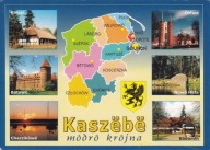 KASZUBY - KASZEBSKO - MAPKA - BYTÓW - OLIWA - BĘDOMIN - KLUCZE - HERB