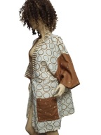 Gudrun Sjoden KIMONO WDZIANKO LNIANE 40/42 NOWE