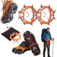 RACZKI TURYSTYCZNE ŁAŃCUCHY DO BUTÓW NA LÓD ANTYPOŚLIZGOWE UNIWERSALNE