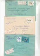 "R"Lubin 3,3,Polkowice 3-trzy koperty polecone