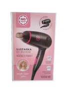 SUSZARKA DO WŁOSÓW MG HOME 1200 W SKŁADANA RĄCZKA 2 STOPNIE KONCENTRATOR