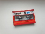 Kaseta magnetofonowa TDK D 46 ( NOWA )