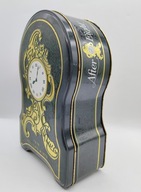 Stara ciekawa Puszka w kształcie ZEGARA kominkowego - świetna !