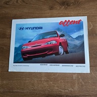 Hyundai Accent j.Polski czytaj opis prospekt folder katalog broszura