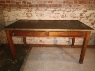 Stare biurko z szufladami PRL VINTAGE