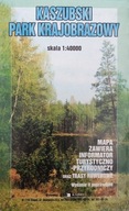 Kaszubski Park Krajobrazowy Mapa 1:40000 Praca zbiorowa