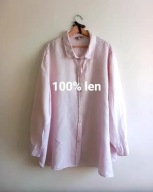 H&M LNIANA KOSZULA DAMSKA PUDROWY RÓŻ PLUS SIZE 9XL 58