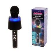 MIKROFON KARAOKE BLUETOOTH Z LED | BEZPRZEWODOWY | EFEKTY GŁOSU |HIT IMPREZ