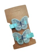 Pierwsza spinka mini spinki do włosów spineczki motylek motylki haft tiul