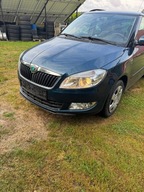 Skoda Fabia II Lift zderzak maska przód kompletny lakier LW5Q