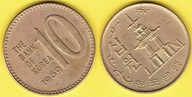 KOREA 10 WON 1969 r.