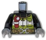 LEGO - 973pb2187c01 - tors strażak - NEW