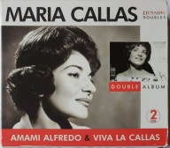 Maria Callas Amami Alfredo & Viva La Callas EX/VG 2x CD Irl