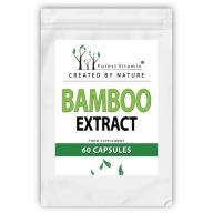 Krzem Organiczny 60kaps EKSTRAKT Z Pędów Bambusa VULGARIS