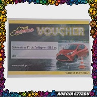 Voucher na Szkolenie na Płycie Poślizgowej z firmy Tor Autek