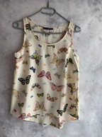 36 S 38 M Atmosphere letnia bluzka top motylki