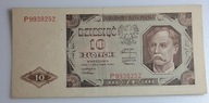 BANKNOT 10 ZŁ WARSZAWA 1 LIPCA 1948 r. SERIA P 9938252