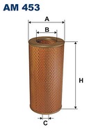 $- AM 453 FILTRON filtr powietrza HIACE IV V