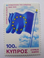 Cypr - 25 lat Rady Europy - Mi. 424 **