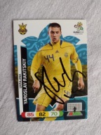 Karta panini autograf Ukraina Euro 2012 Rakitskiy