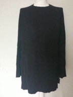 Cubus As długi luźny damski sweter czarny r M