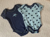 Body krotki rekaw kato zestaw lupilu 62-68 2-6m