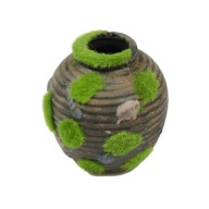 Ozdoba do akwarium Aqua Nov dzban z mchem 10x9 cm