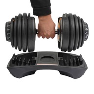 HANTLE ŻELIWNE REGULOWANE 24 KG DOLLO SPORT PREMIUM DOMOWA SIŁOWNIA