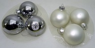 bombki choinkowe szklane 12 sztuk nowe około 6 cm