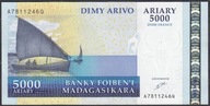 Madagaskar 5000 franków 2003