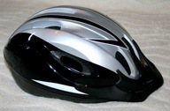 SUPER KASK ROWEROWY UNIWERSALNY S-HELMET FORTUNA SREBRNY MOCNA STRUKTURA