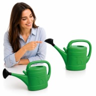 KONEWKA DO PODLEWANIA Z SITKIEM ZIELONA ZRASZANIA 10L PODLEWACZKA