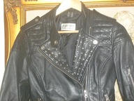 KURTKA-RAMONESKA -R-M[38]-SKÓRA NAT-ĆWIEKI-ŚLICZNA.