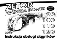 Zetor Proxima Power 90/100/110/120 model 2012- instrukcja obsługi PL (2012)