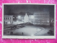 BIELSKO-BIAŁA BIELSKO BIELITZ ADOLF HITLER PLATZ PANORAMA NOCĄ II WŚ RRR