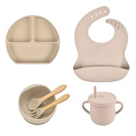 Zestaw naczyń silikon ŚLINIAK SILIKON DLA DZIECI