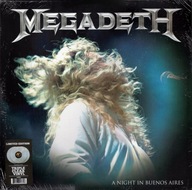 Megadeth A Night In Buenos Aires 3x LP - clear winyl import USA