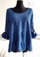 ITALY FASHION bluzka długi rękaw fason klasyczny rozmiar uniwersalny