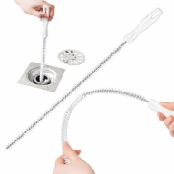 SPIRALA DO UDRAŻNIANIA RUR SZCZOTKA DO ODPŁYWU ZLEWU WANNY 45cm