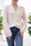 Sweter Ecru miękki