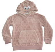 Bluza futerkowa z uszkami r.116