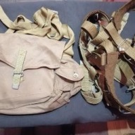 Torba wojskowa i 2 szt szelki