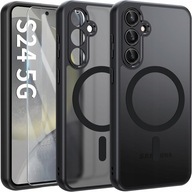 Etui do MagSafe Matt + SZKŁO Z CZYTNIKIEM LINII PAPILARNYCH do SAMSUNG S24