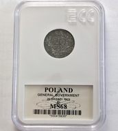 20 GROSZY 1923 CYNK / MS68 GCN