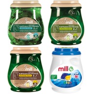 KAPSUŁKI DO PRANIA Ecomill ZIELONA HERBATA UNIWERSALNE 2w1 50 SZT.